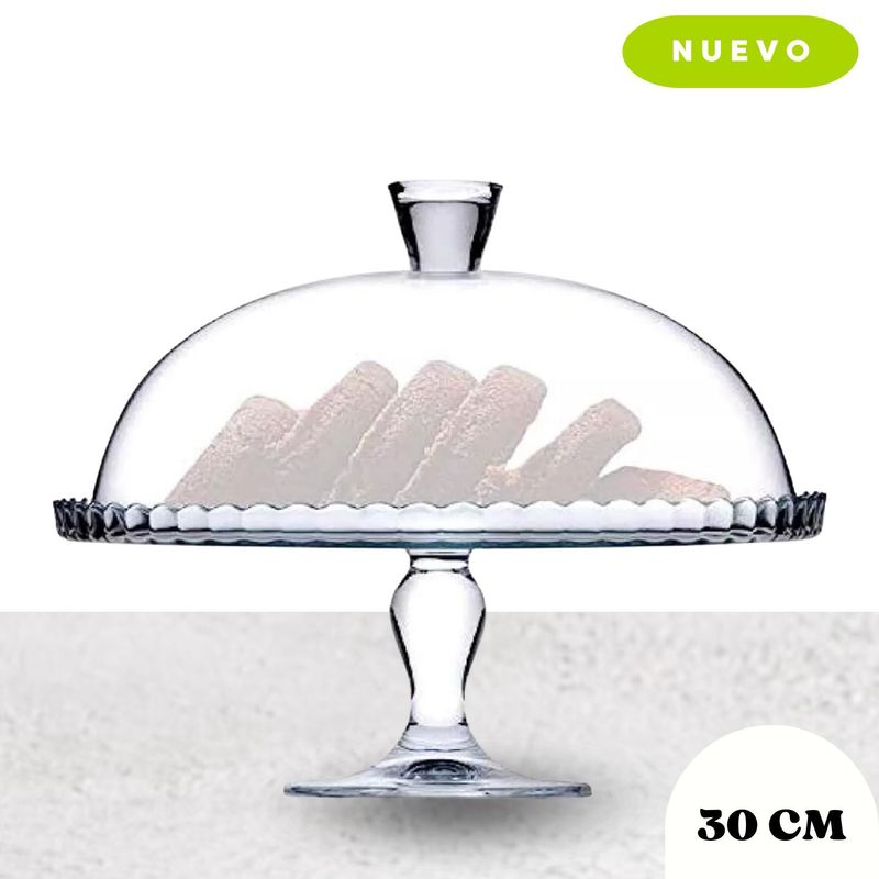 ICHIMATSU - Porta Torta de Acrílico 30cm