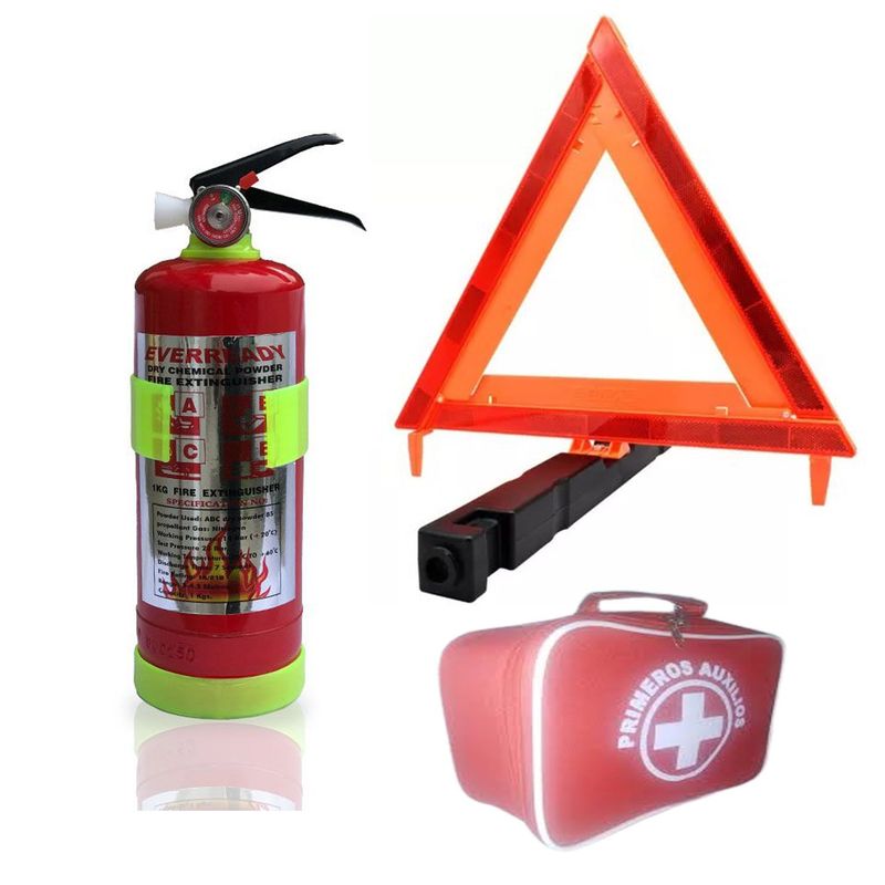 GENERICO - Kit de seguridad para auto