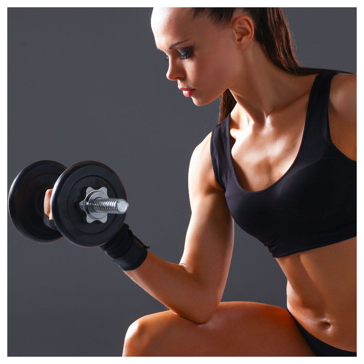 ATLETIS - Set Mancuernas  Metal 20 Kilos Atletis