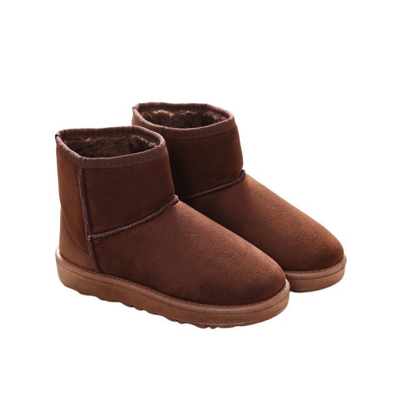 BLWOENS - Botas cerradas con caña para Mujer -Café