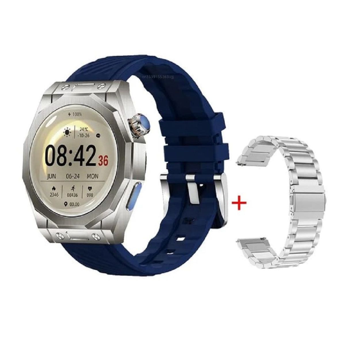 GENERICO - SmartWatch Z83 MAX AMOLED - AZUL