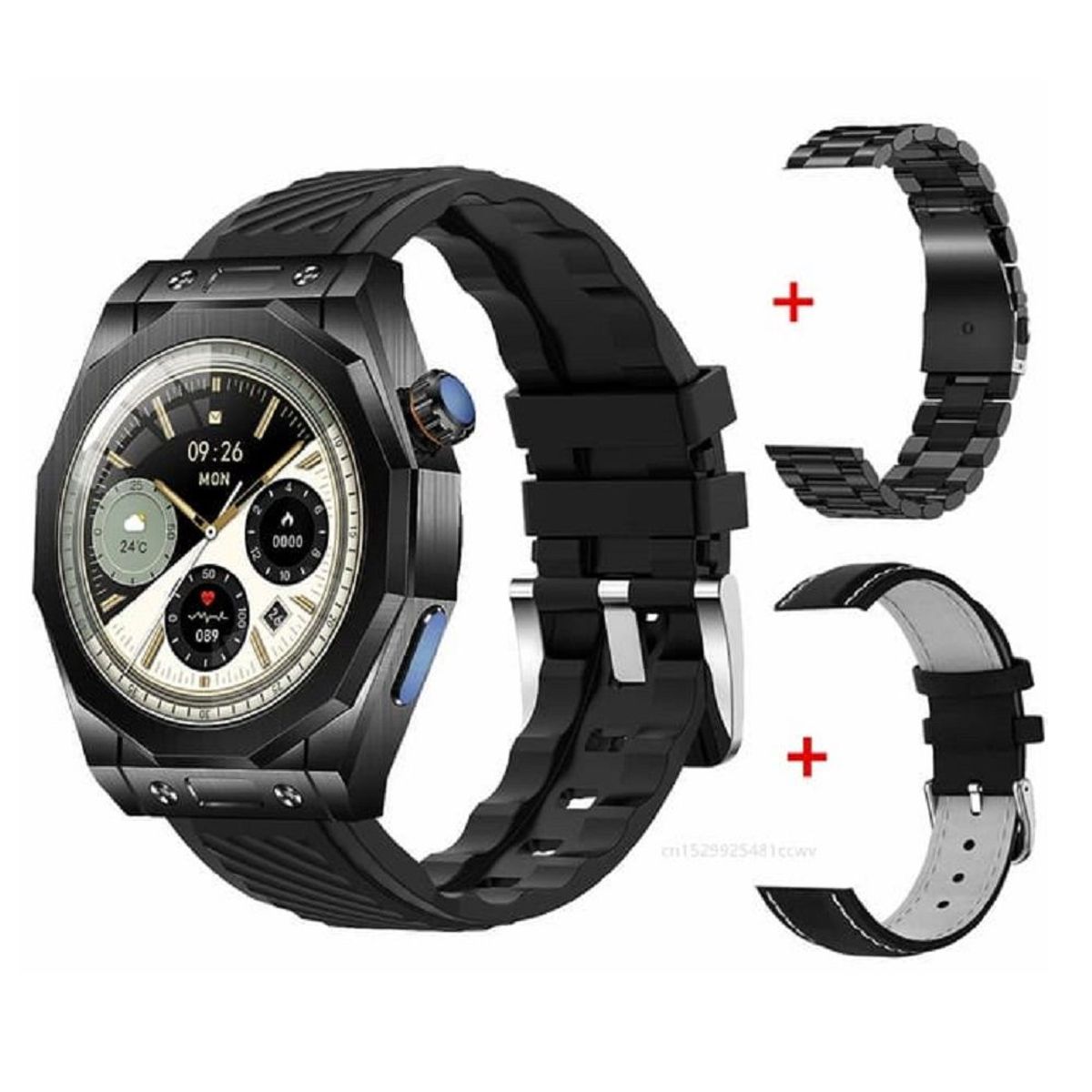 GENERICO - SmartWatch Z83 MAX AMOLED - NEGRO