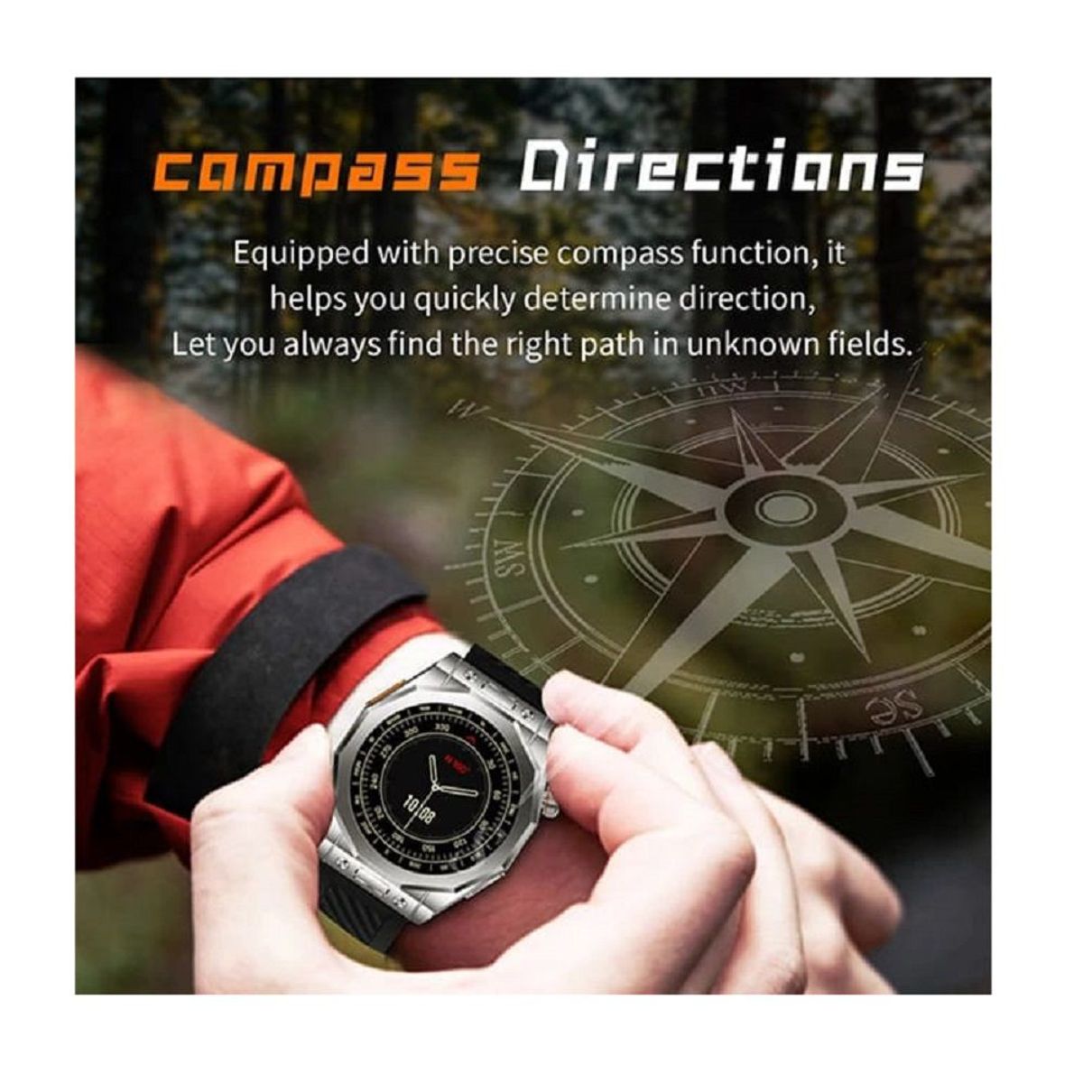 GENERICO - SmartWatch Z83 MAX AMOLED - NEGRO