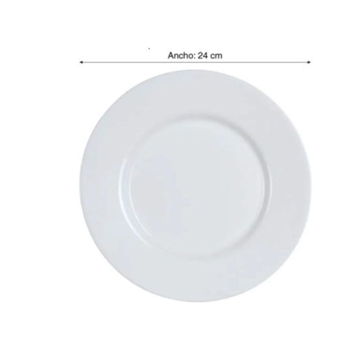 LUMINARC - Plato x6 Bajo 24 cm everyday