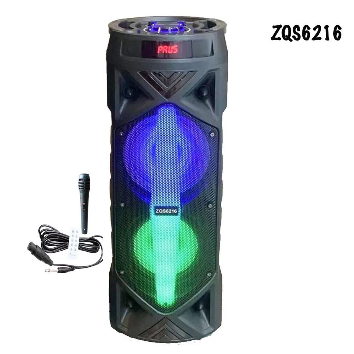 GENERICO - PARLANTE ZQS-6216 CON SONIDO ESTEREO