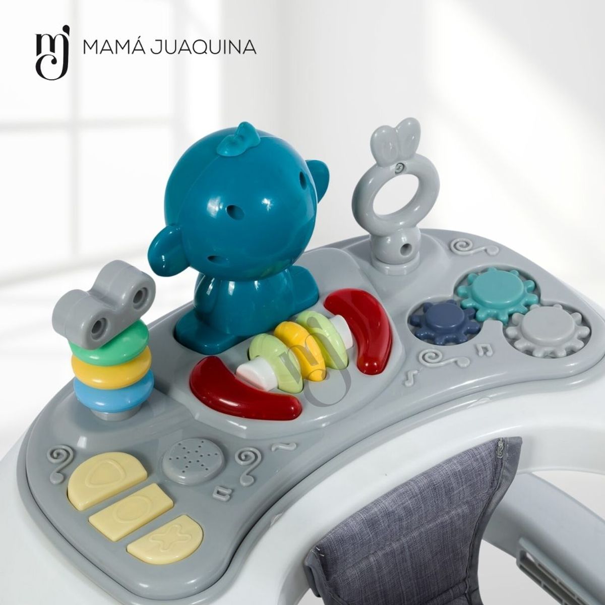 EBABY - Andador con Bandeja Musical «FALL GUYS» Gray