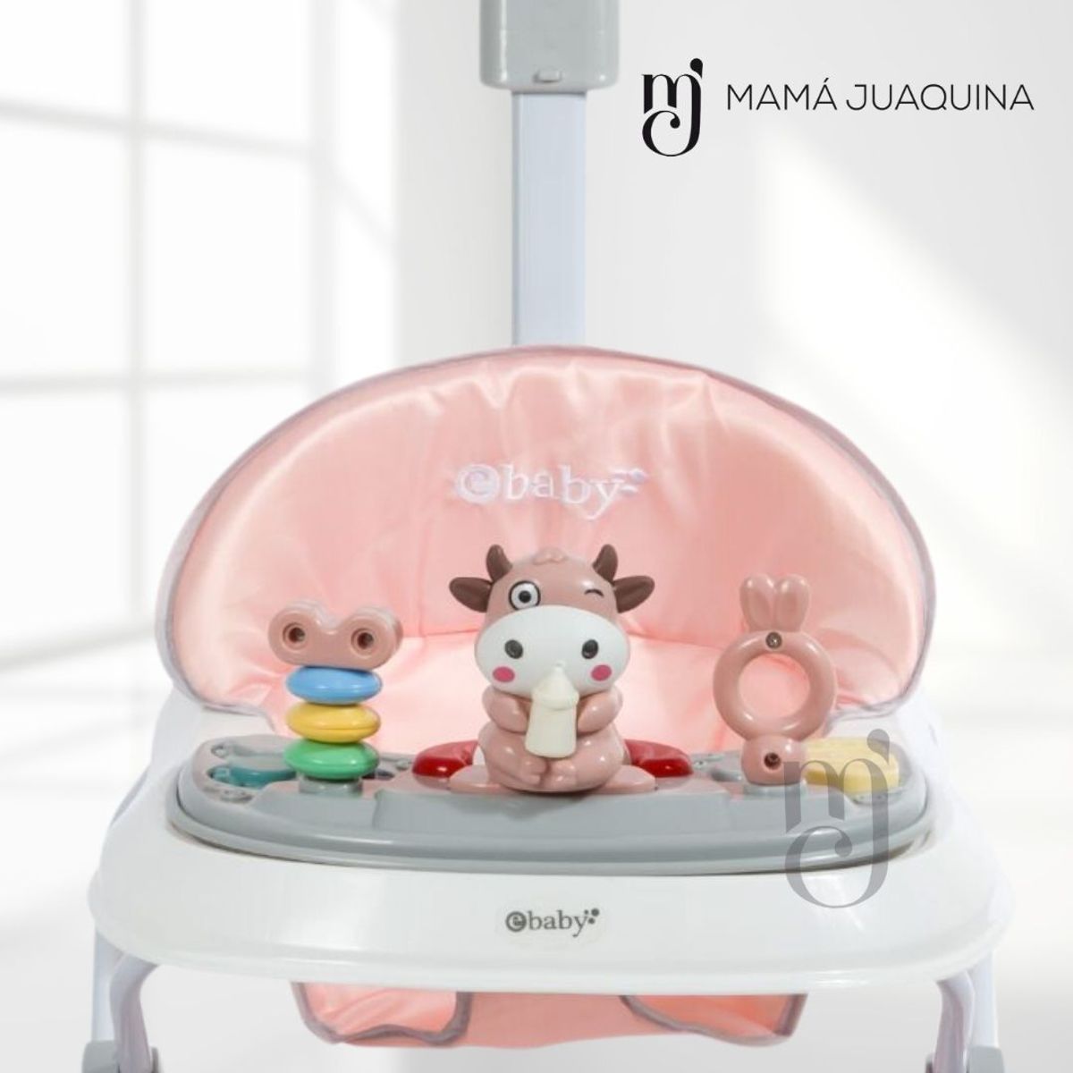 EBABY - Andador con Bandeja Musical «FALL GUYS» Red