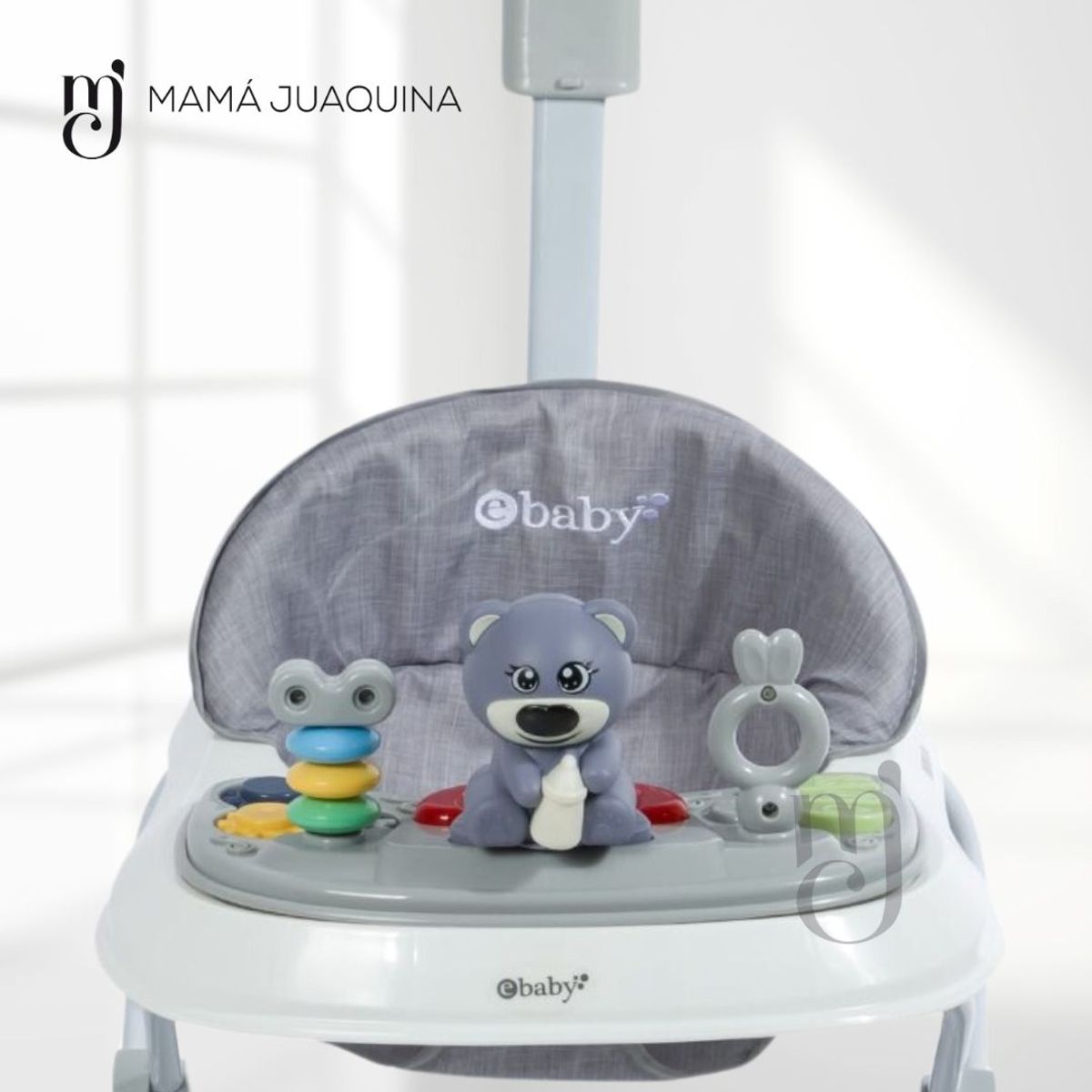 EBABY - Andador con Bandeja Musical «FALL GUYS» Green