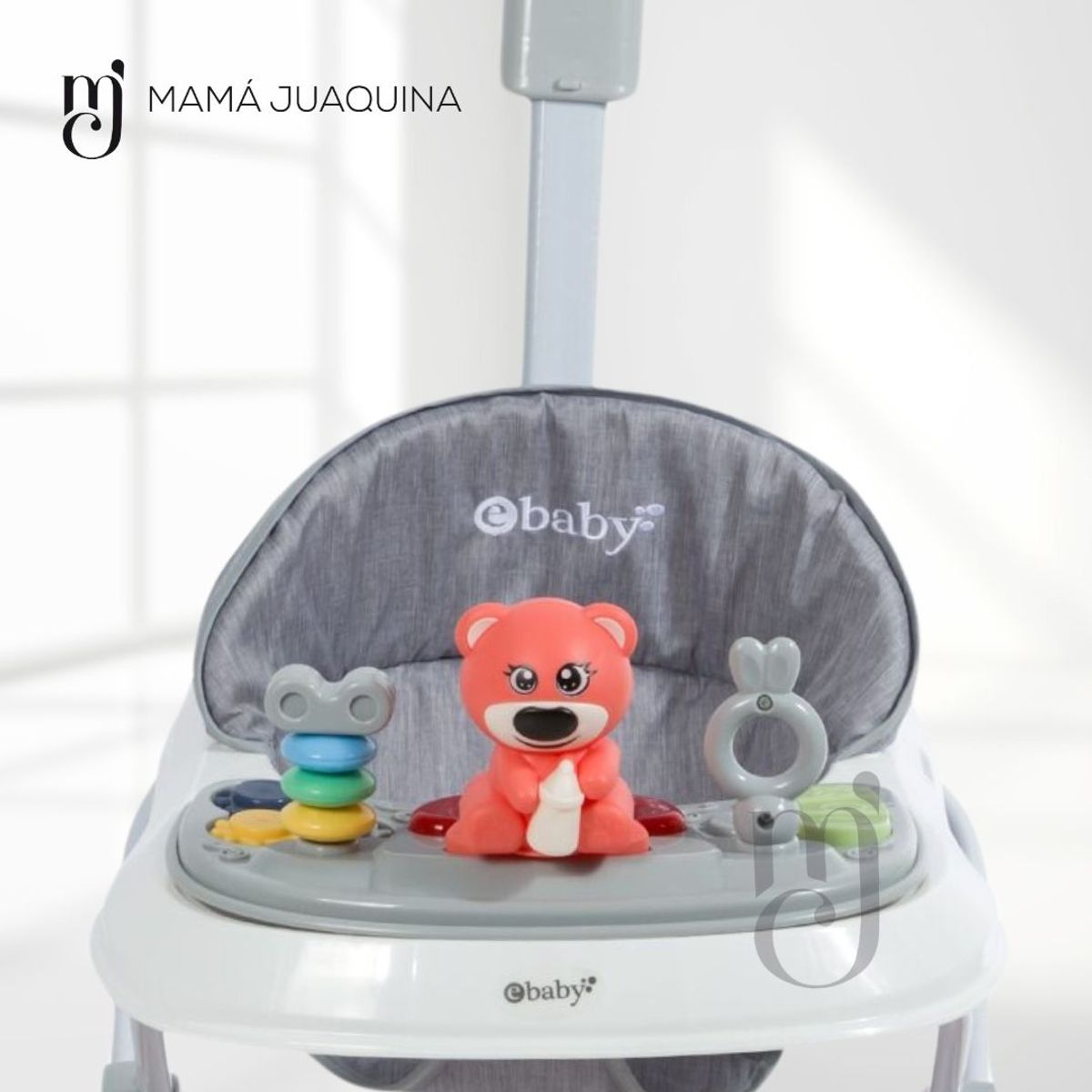 EBABY - Andador con Bandeja Musical «FALL GUYS» Orange