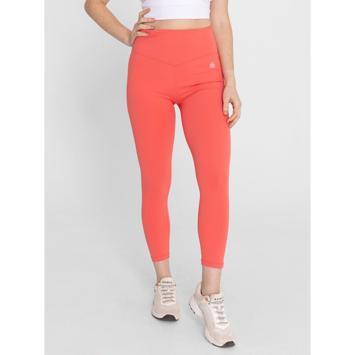 BSOUL - Legging Bsoul Para Mujer Hr Ankle Leg Emma Naranja BSOUL