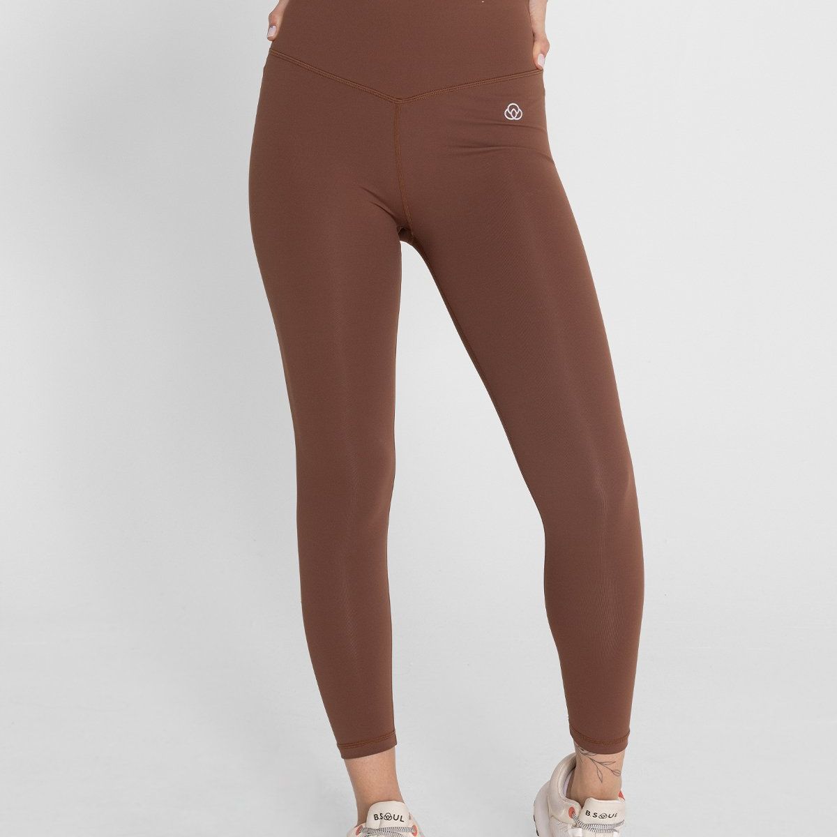 BSOUL - Legging Bsoul Para Mujer Hr Ankle Leg Emma Marrón BSOUL