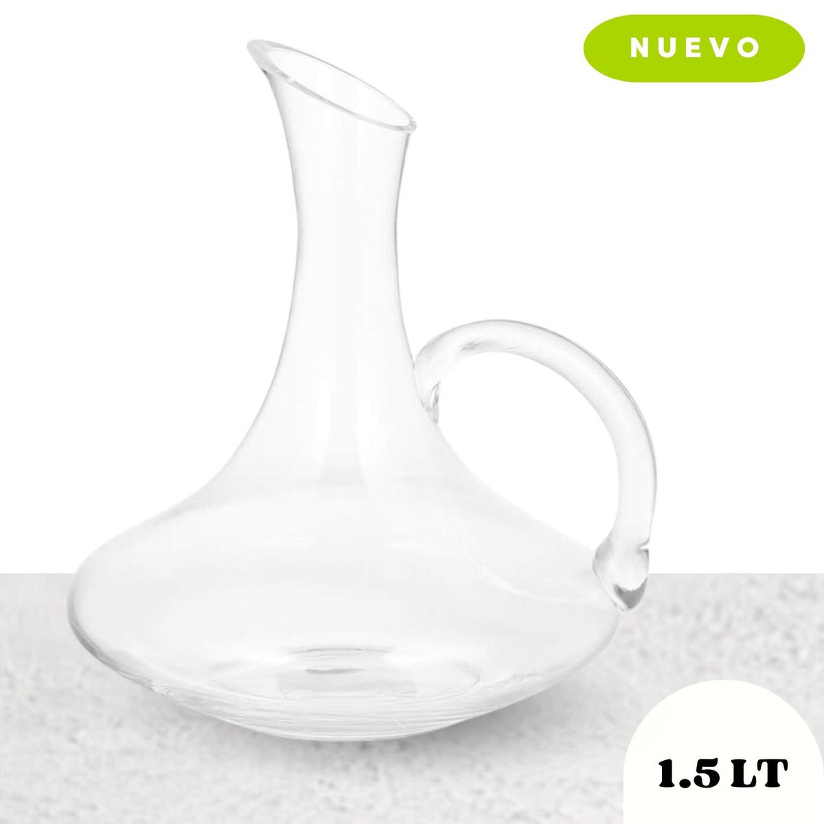 GENERICO - Decandor de vino 1.5 Lt Vidrio