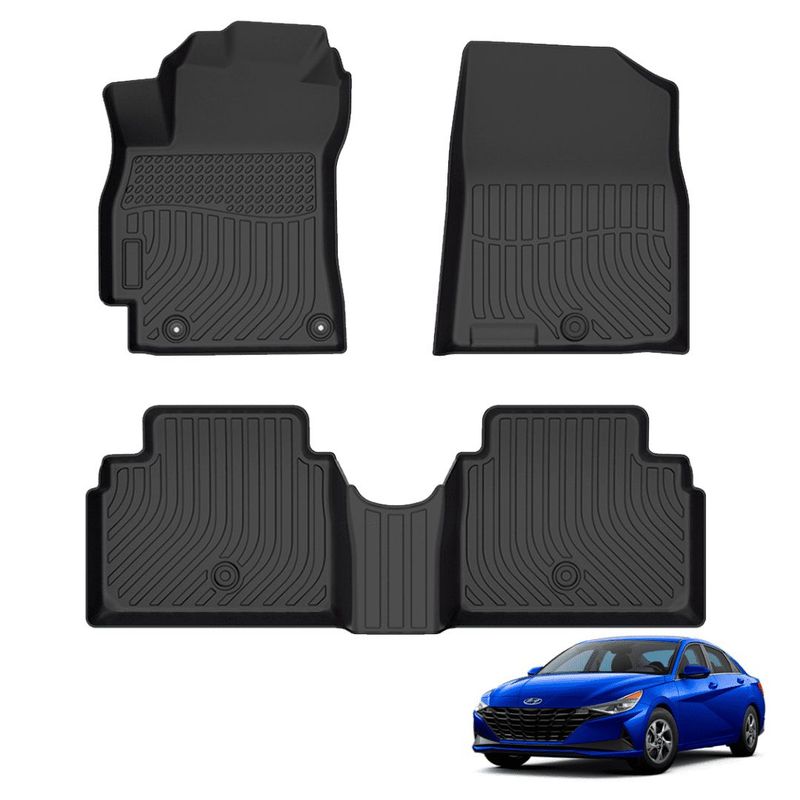 TECGO - PROTECTOR CUBRE PISO 5D TPE HYUNDAI ELANTRA 2022 EN ADELANTE