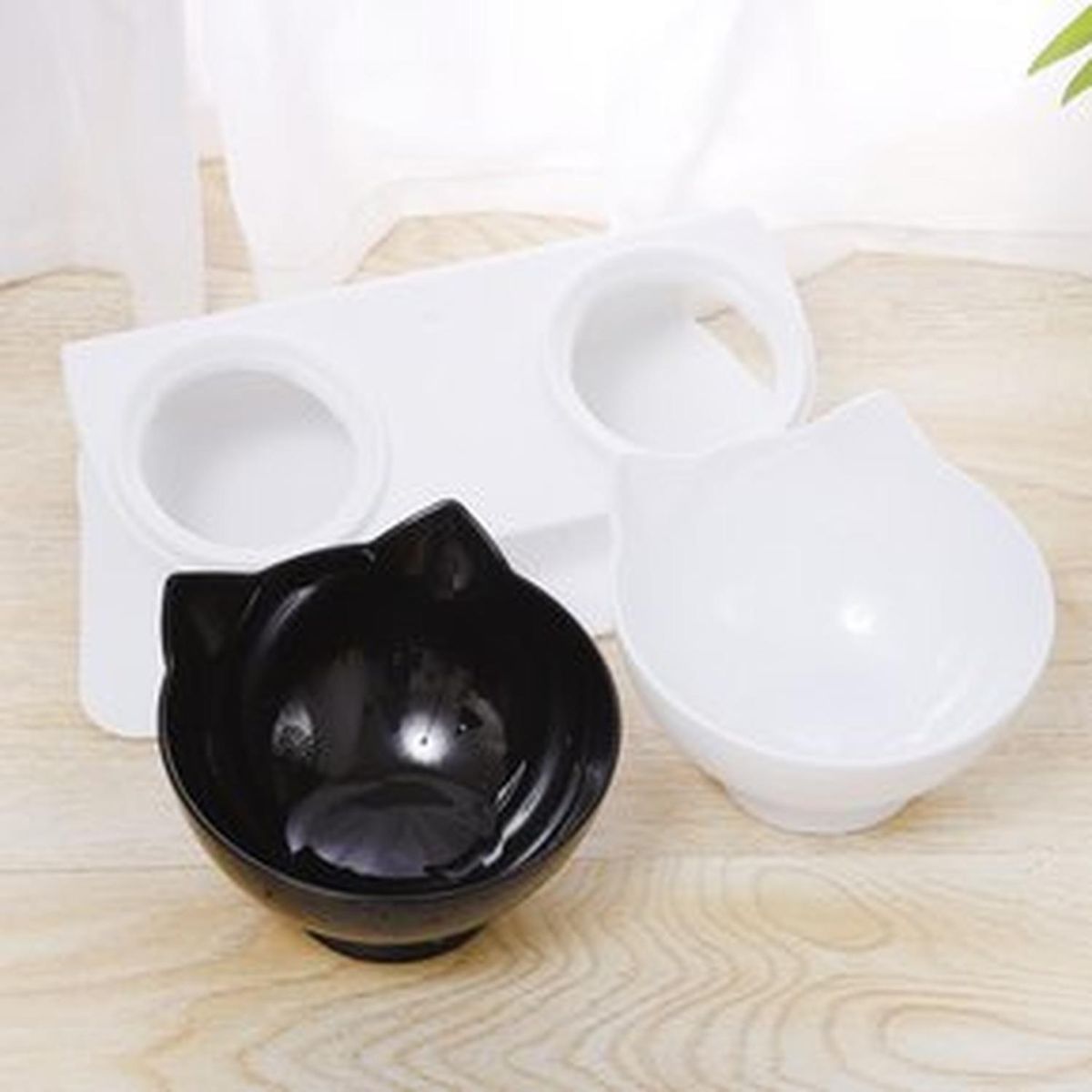 GENERICO - Plato Doble Ato para Mascotas