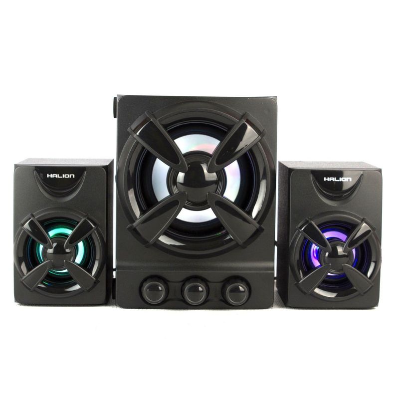 HALION - Parlante para PC Halion HA S287 Iluminación LED RAINBOW