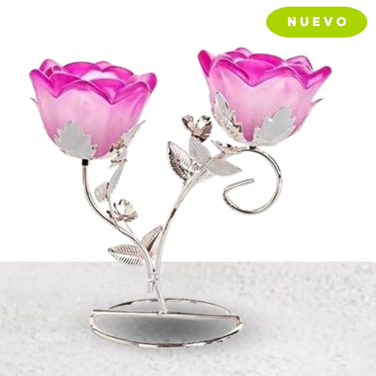 GENERICO - Porta vela de metal Color