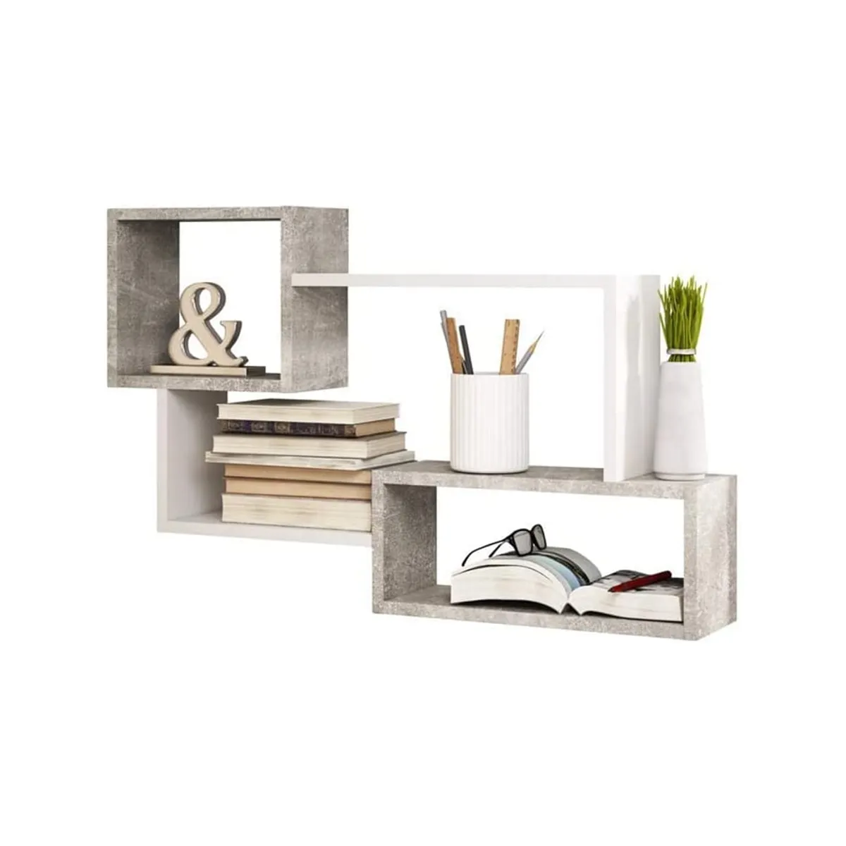 GENERICO - Repisa Modena Cabe Bicolor - Petrox Home