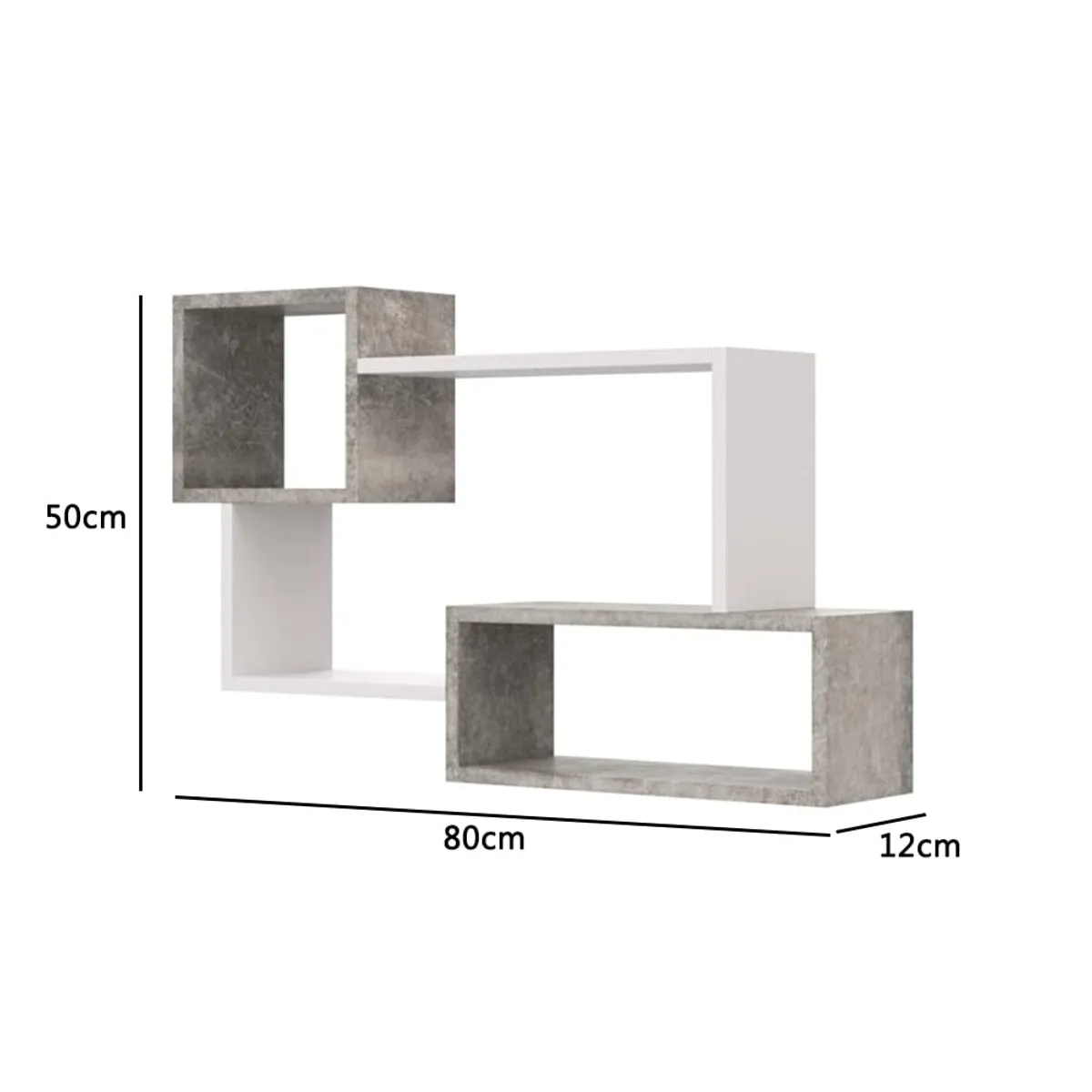 GENERICO - Repisa Modena Cabe Bicolor - Petrox Home