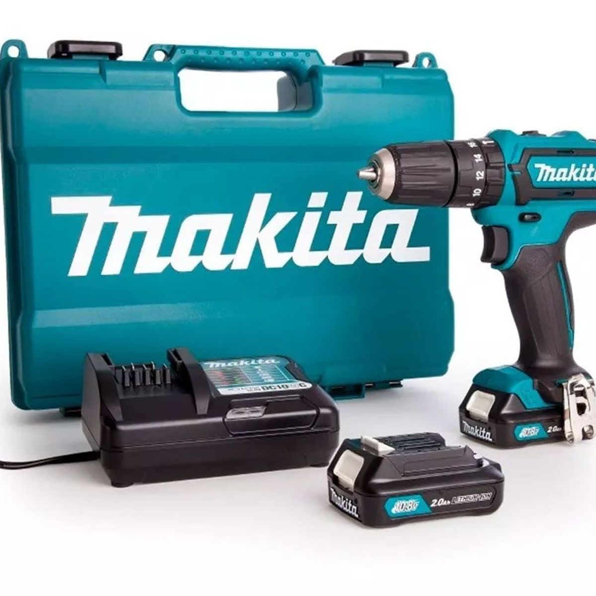 MAKITA - Taladro Percutor Inalambrico 38 12V 3014 Nm 20 Ah Cxt