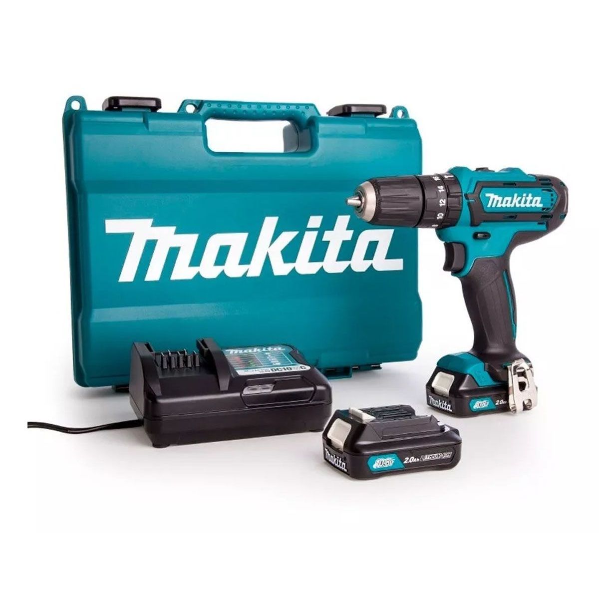 MAKITA - Taladro Percutor Inalambrico 38 12V 3014 Nm 20 Ah Cxt