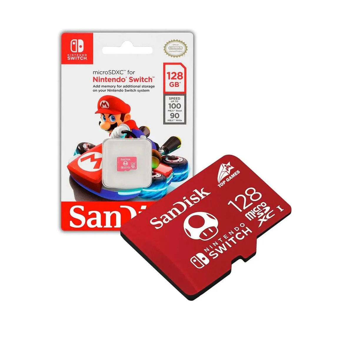 NINTENDO - Memoria Micro SD 128GB Nintendo Switch