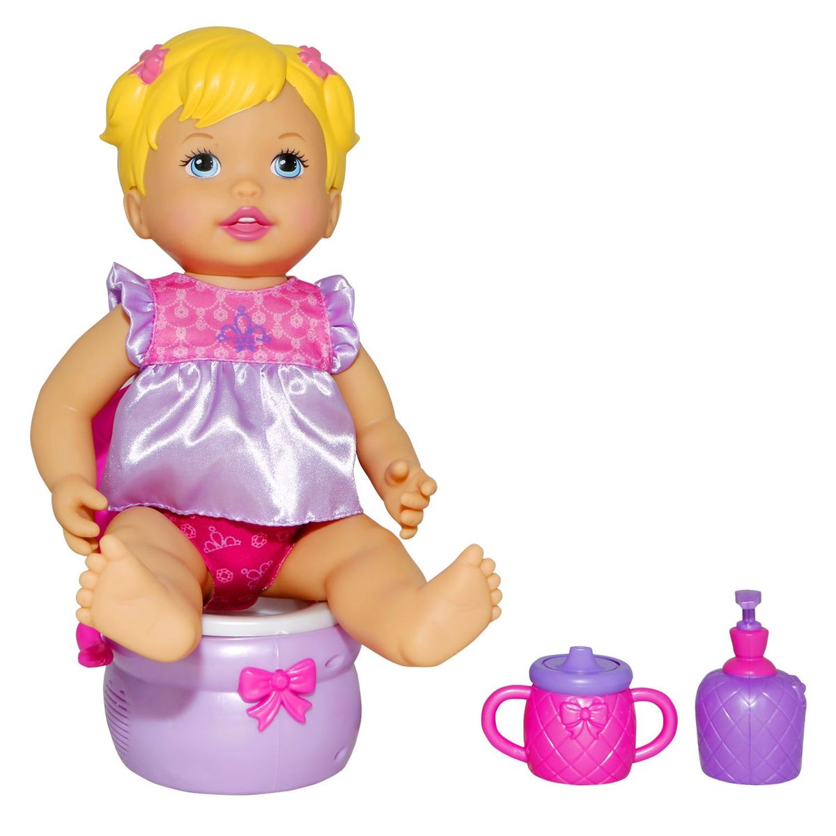 LITTLE MOMMY - Muñeca Little Mommy Aprendiendo a Ir al Baño