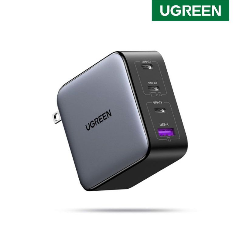 UGREEN - UGREEN Cargador USB C 100W 4en1 USB C GaN PD Laptop Macbook Galaxy