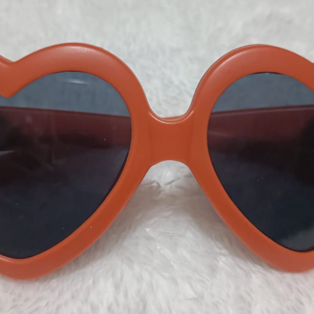 GENERICO - Gafas de Sol para Niñas en Forma de Corazón con Lazo_.