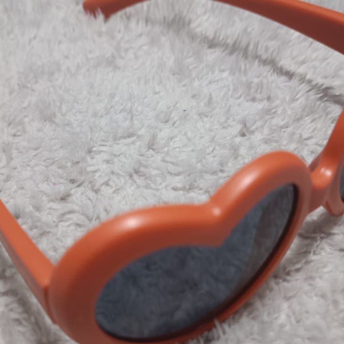 GENERICO - Gafas de Sol para Niñas en Forma de Corazón con Lazo_.