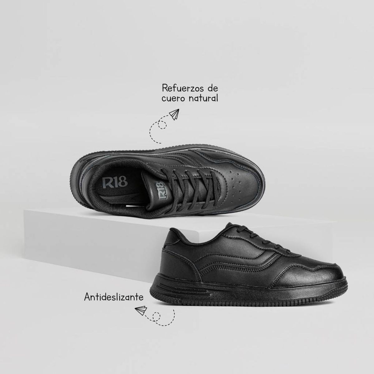 R18 - Zapatillas Deportivas R18 Junior R18-Qy026