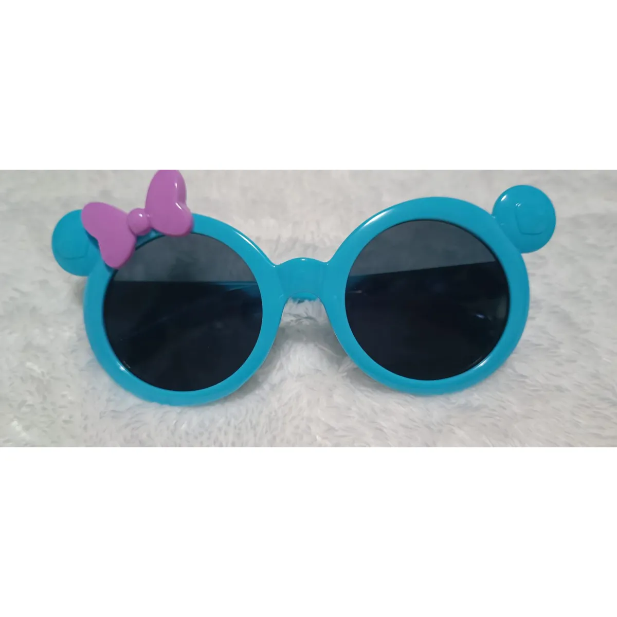 GENERICO - Gafas de sol para Niñas con Orejas de Oso y Lazo