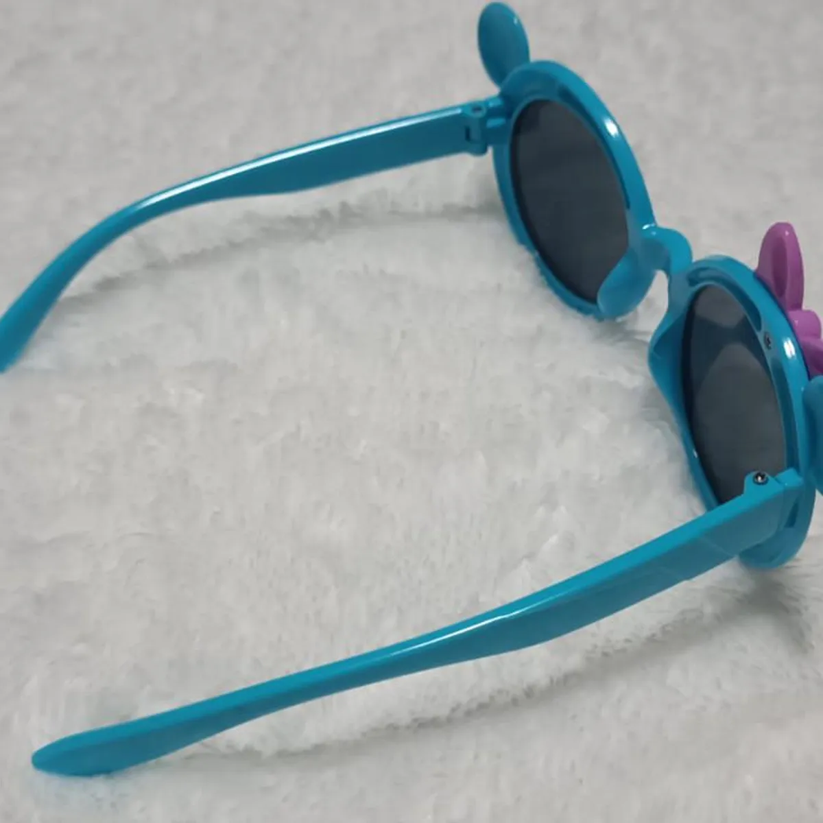 GENERICO - Gafas de sol para Niñas con Orejas de Oso y Lazo