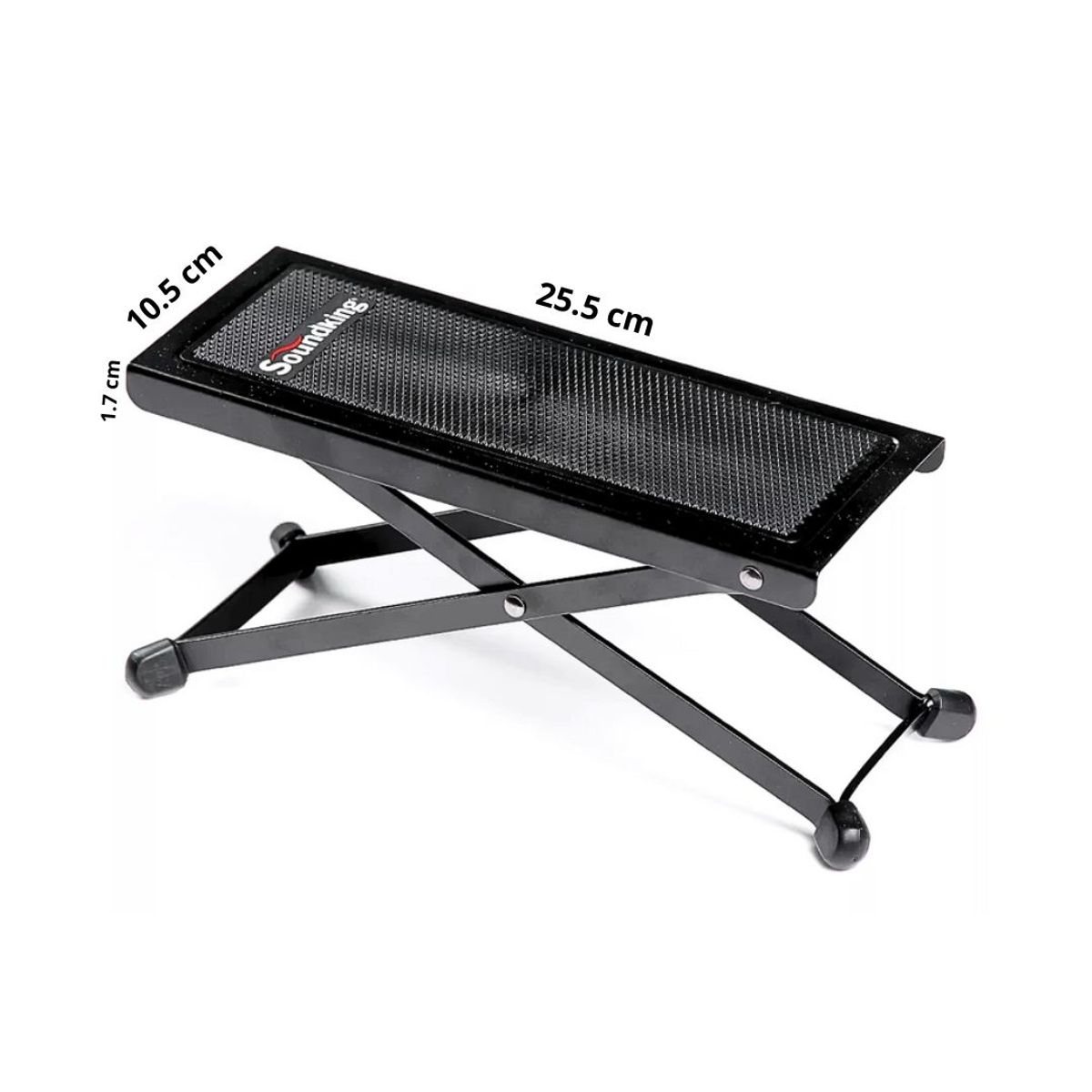 SOUNDKING - Taburete para guitarrista y bajista SOUNDKING Negro