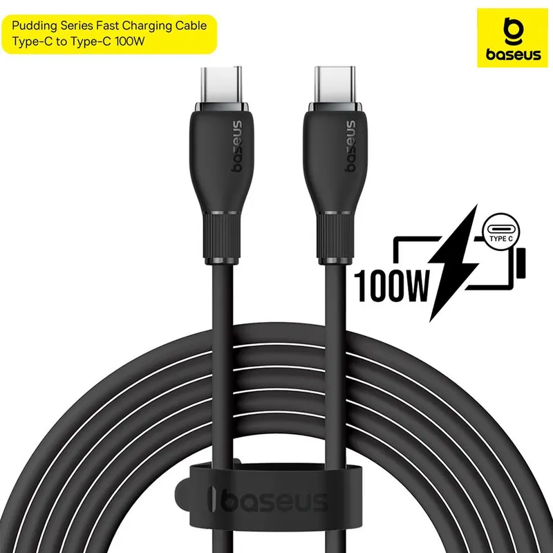 BASEUS - Baseus Cable USB-C a USB-C 100W 480Mbps Fast Charger