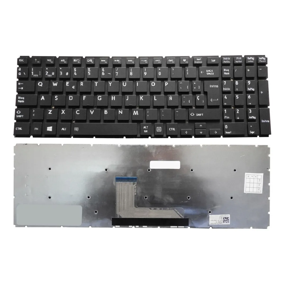 GENERICO - TECLADO PARA LAPTOP TOSHIBA P55W C55-C