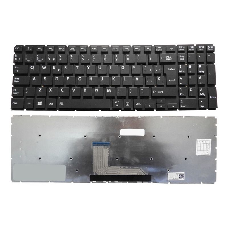 GENERICO - TECLADO PARA LAPTOP TOSHIBA P55W C55-C