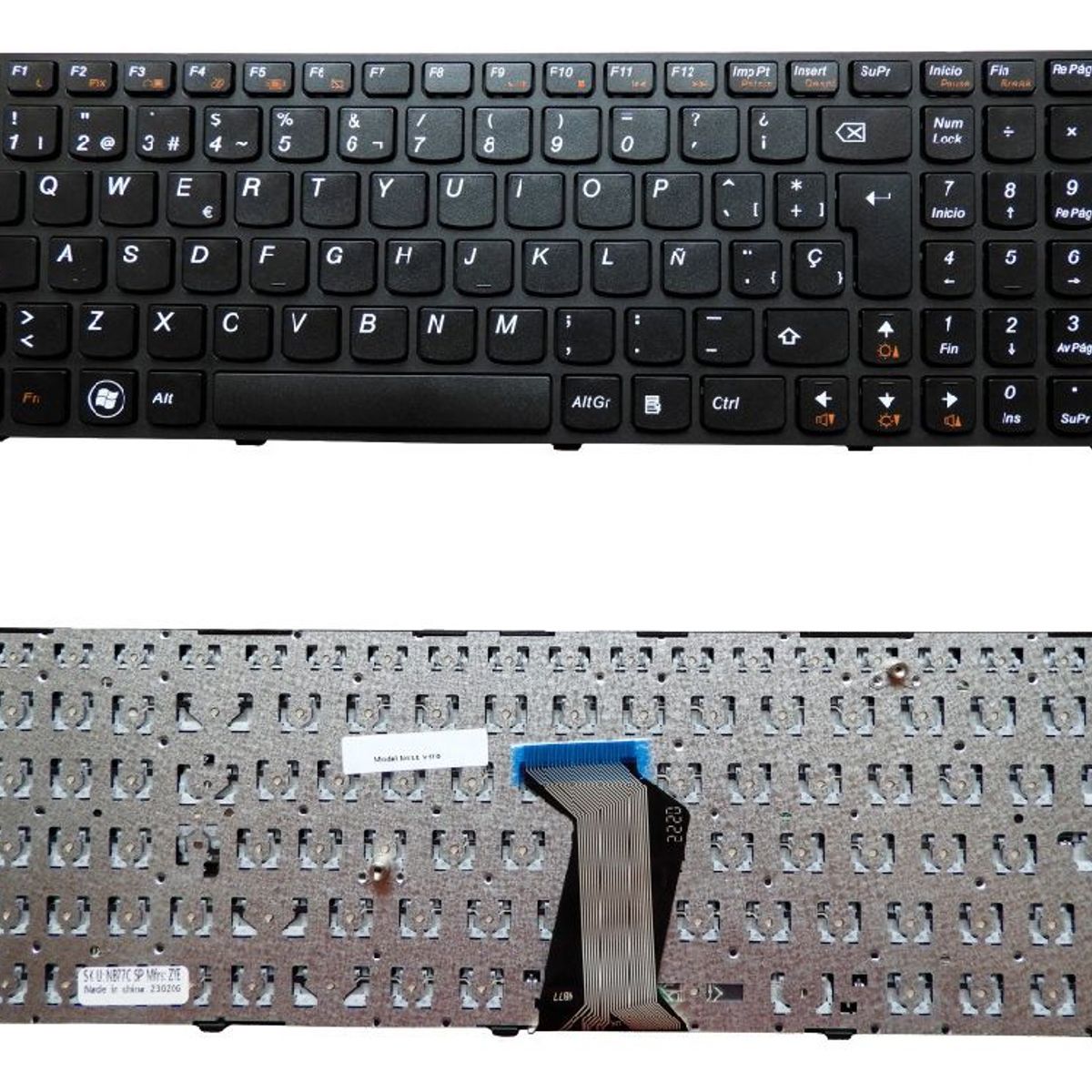 GENERICO - TECLADO PARA LAPTOP LENOVO V570 B590 V575 Z575 B570