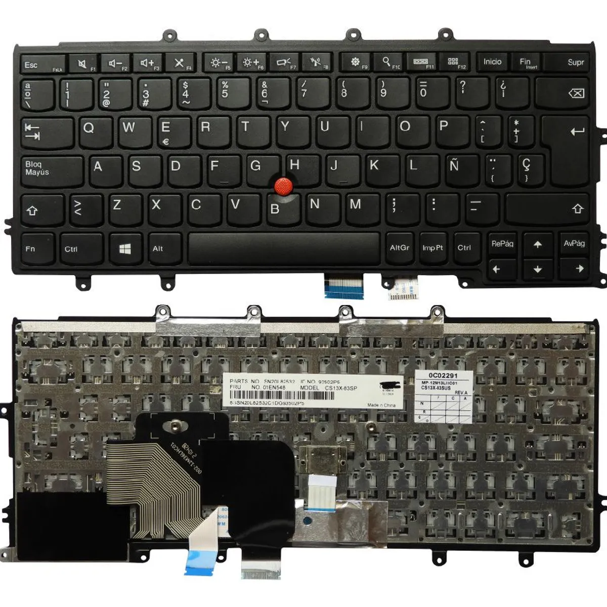 GENERICO - TECLADO PARA LAPTOP LENOVO X240 X240S X240I X250 X260 X270