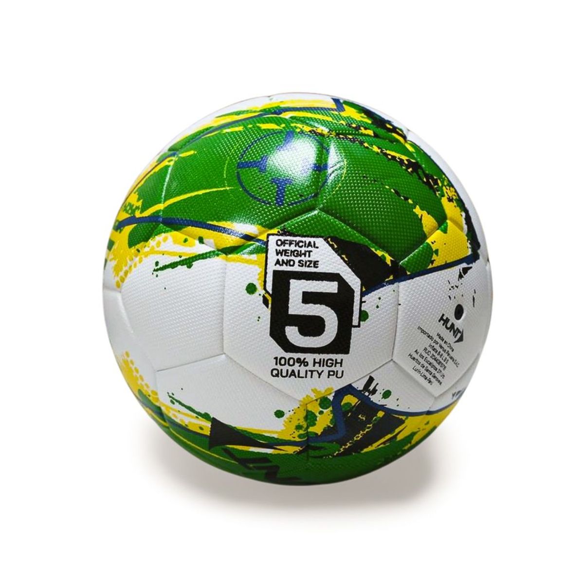 HUNT - HUNT Balón de Fútbol Titan Verde N° 5