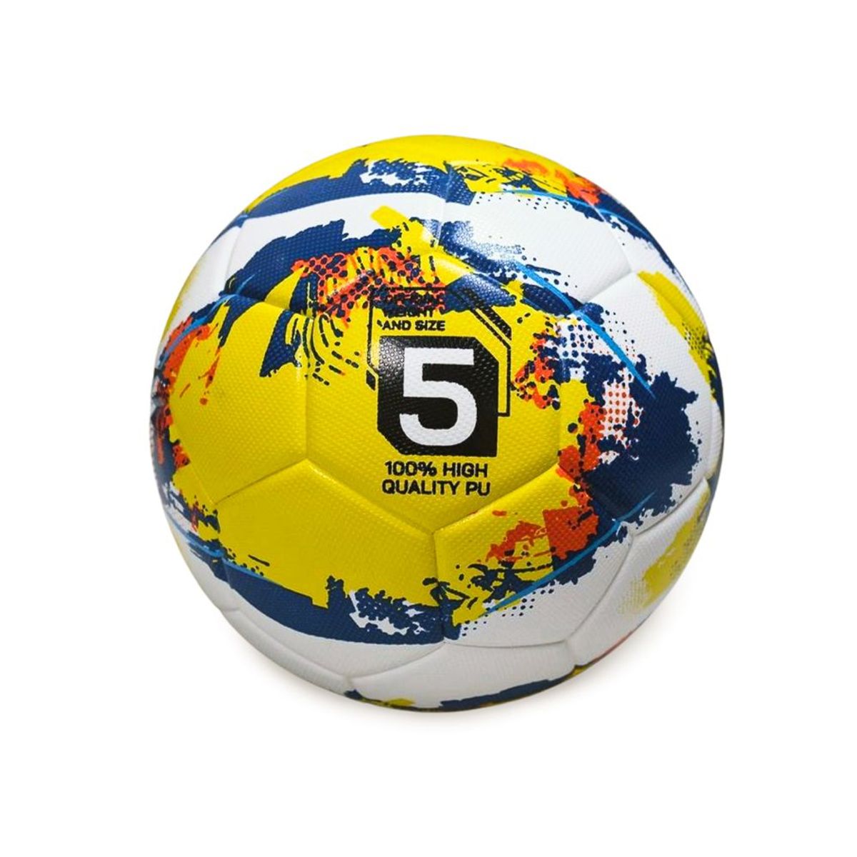 HUNT - HUNT Balón de Fútbol Master Amarillo N° N° 5