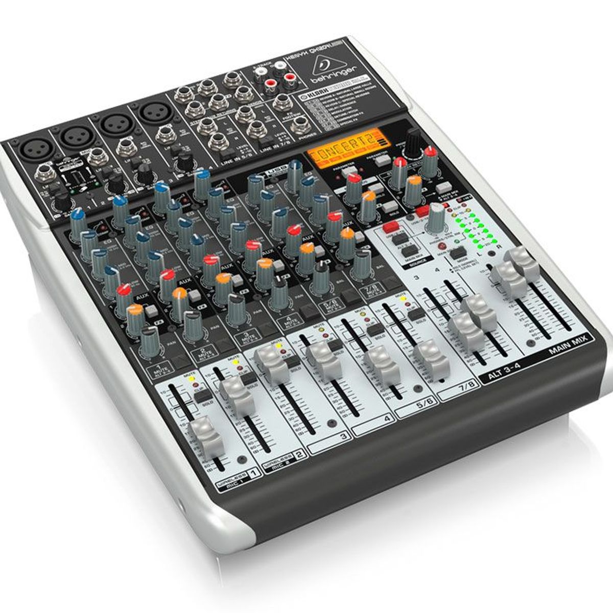 BEHRINGER - Mezclador Analoga Profesional Behringer Xenyx QX1204USB