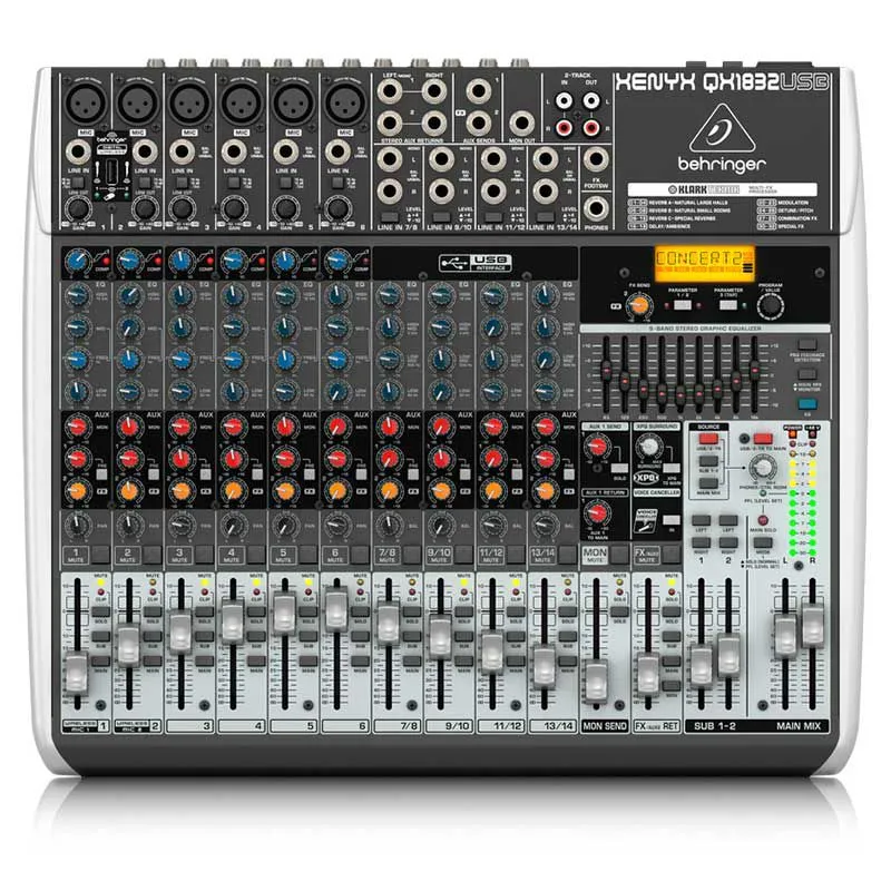 BEHRINGER - Mezclador Behringer Xenyx QX1832USB