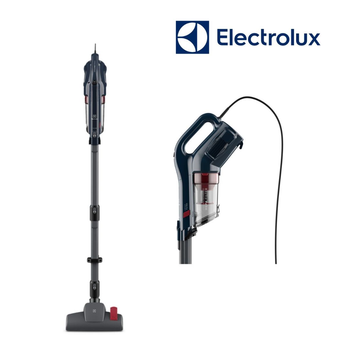 ELECTROLUX - Aspiradora Vertical 1300w con Sistema Cyclone Power PTE10