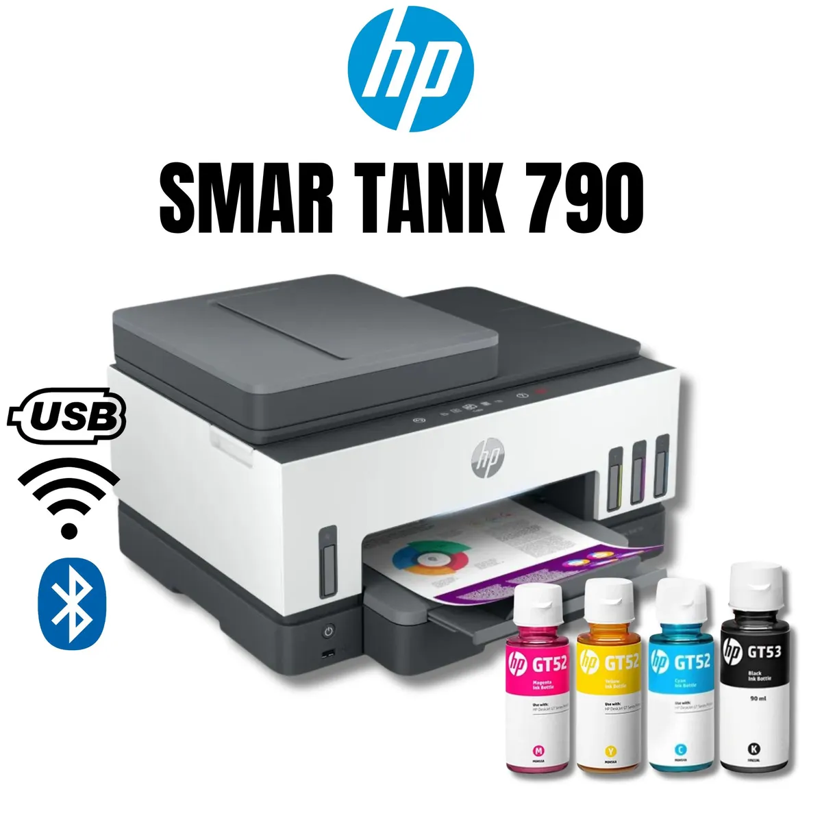 HP - IMPRESORA MULTIFUNCIONAL HP SMART TANK 790
