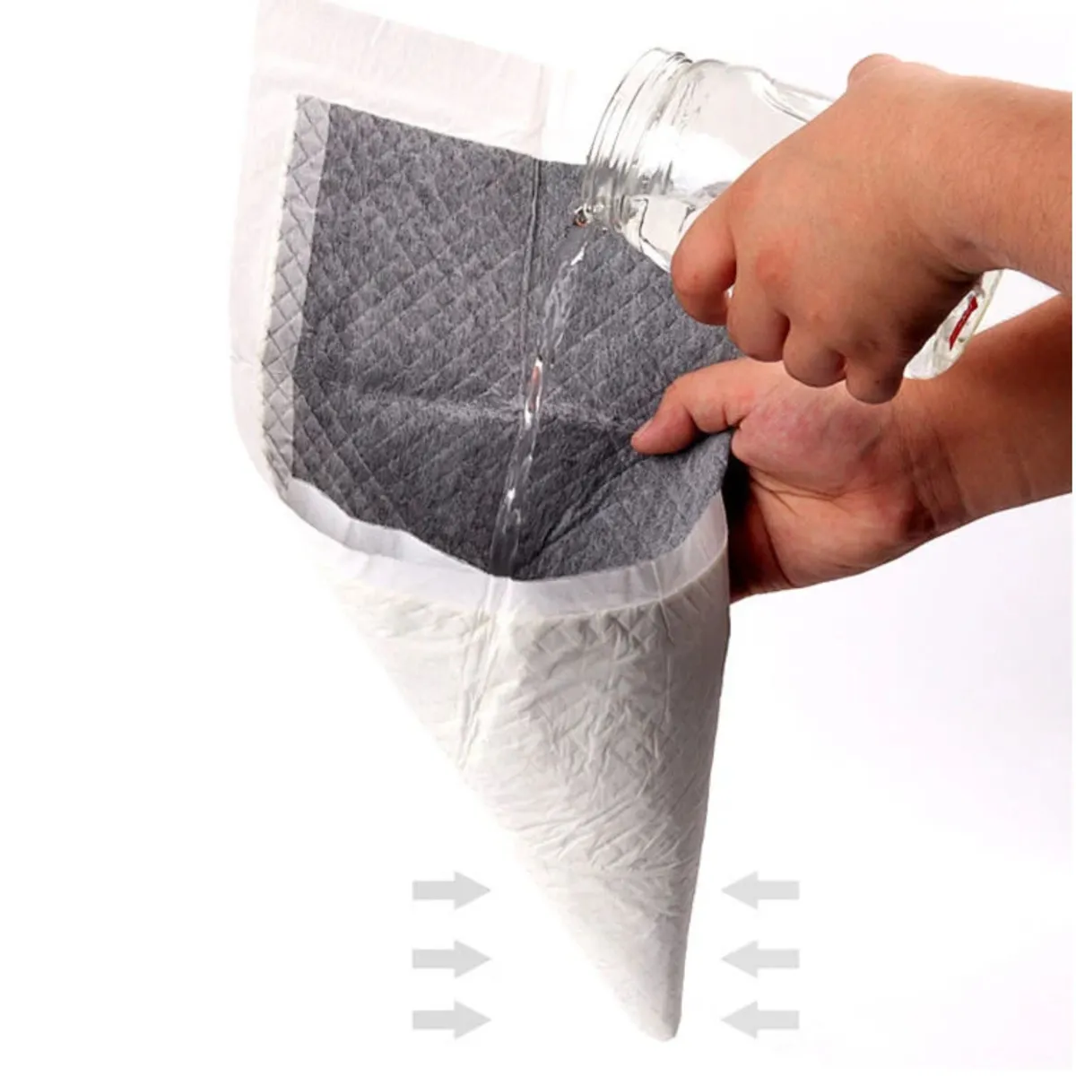 GENERICO - Pañales de Carbón Activado - 100 Unidades de 60x45cm