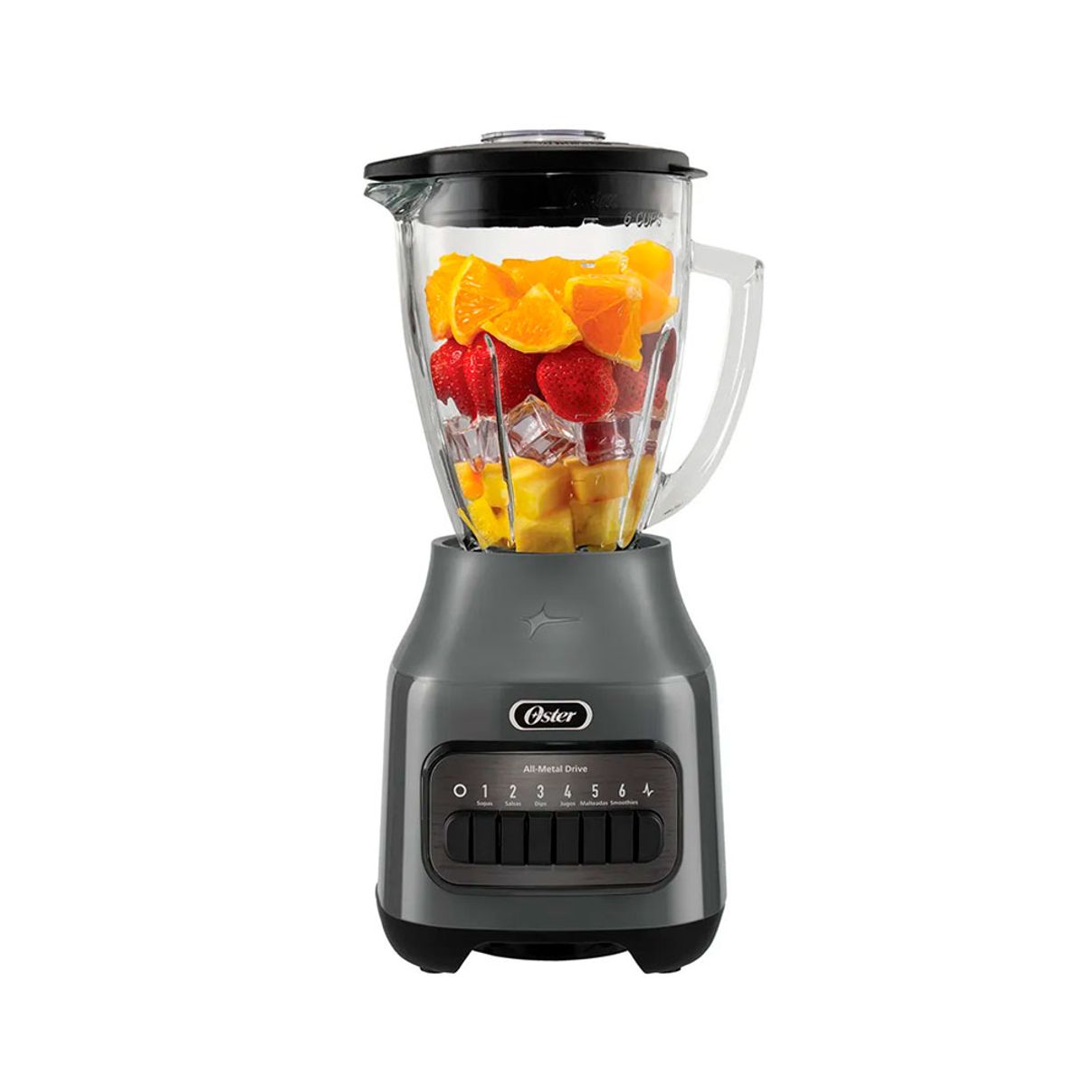 OSTER - Licuadora Oster BLSTPEG-GPB 1.5Lt  6Vel 800w pica hielo