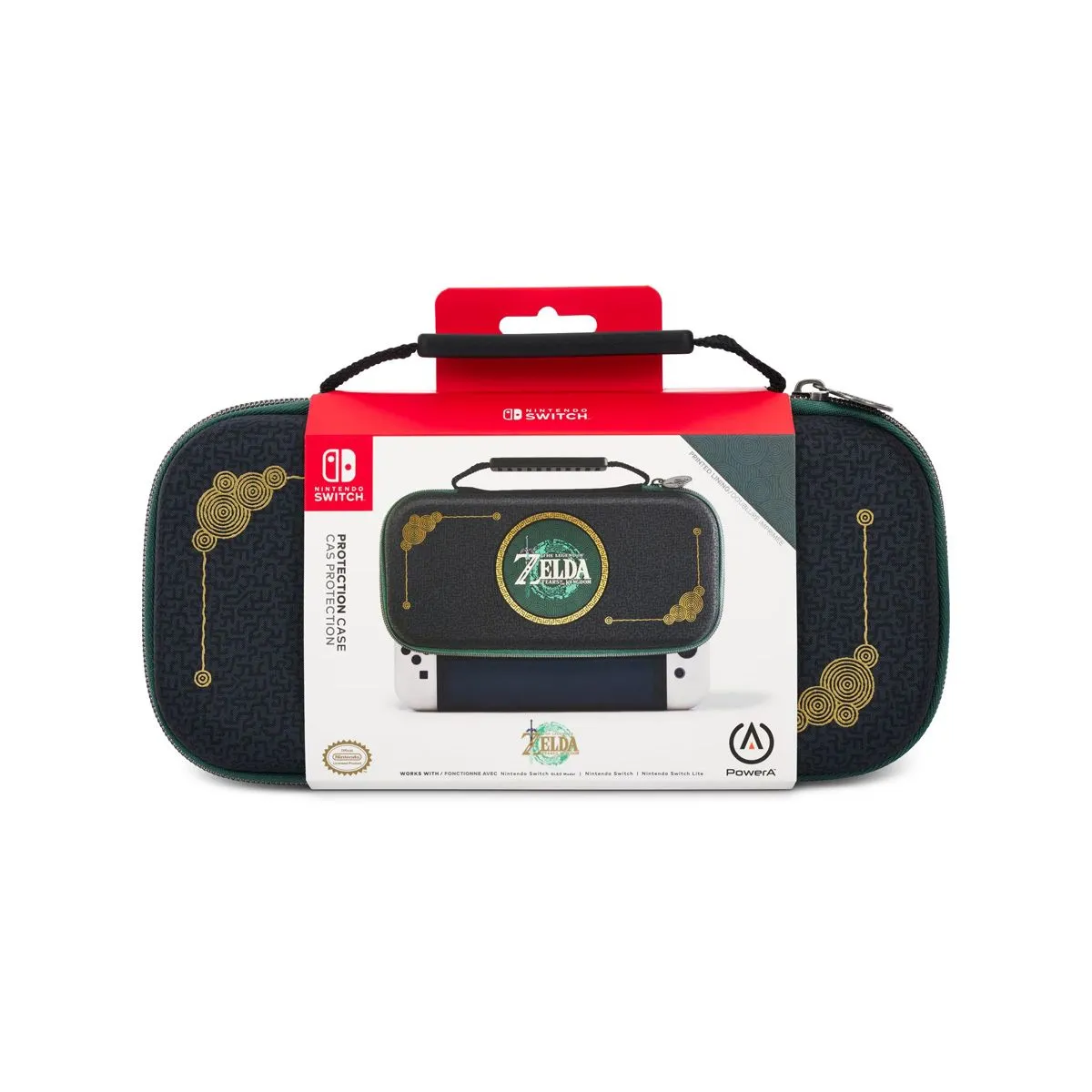 NINTENDO - Estuche Zelda Tears of the Kingdom Power A Nintendo Switch