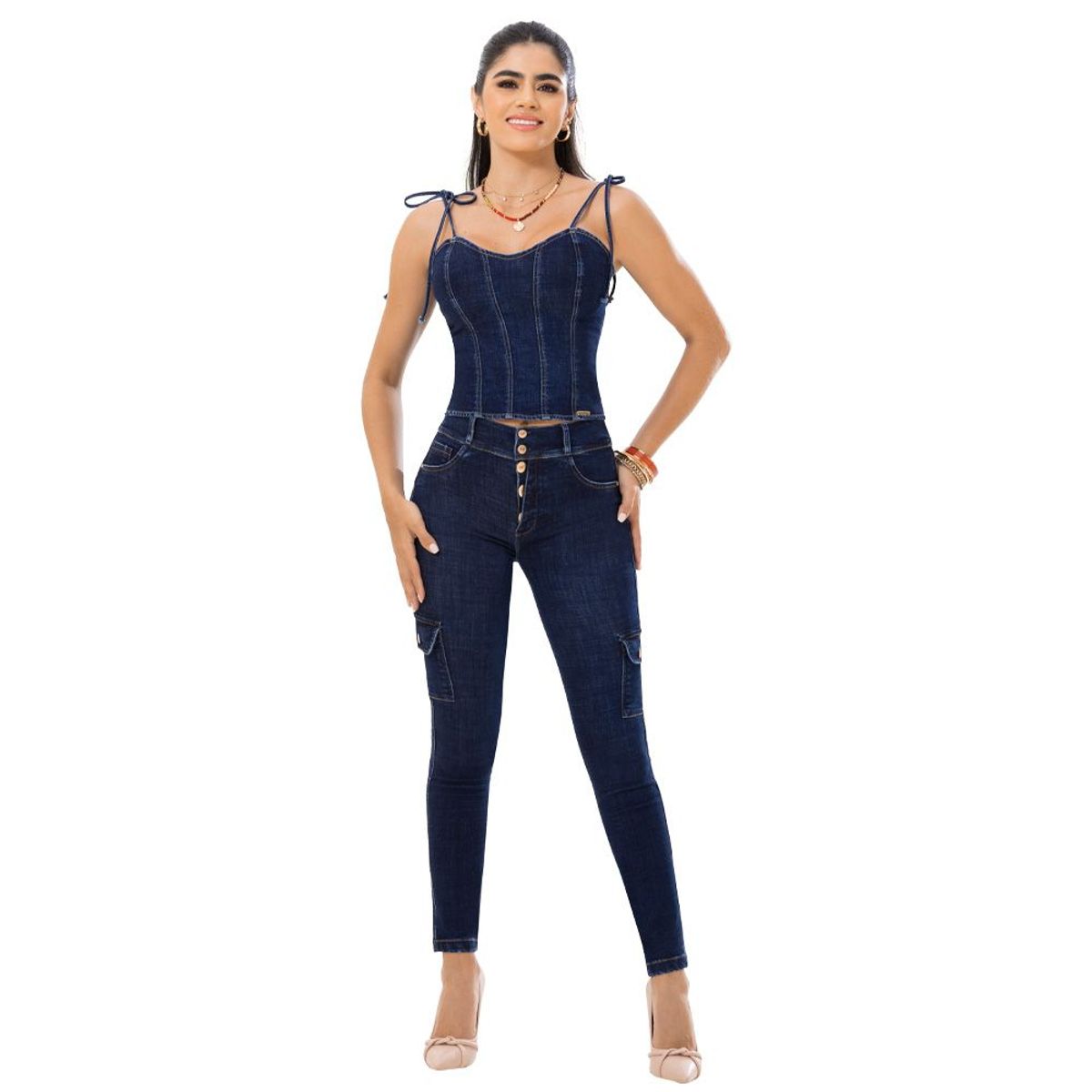 TYT - Jean Tipo cargo Antonia TYT Jeans Colombianos