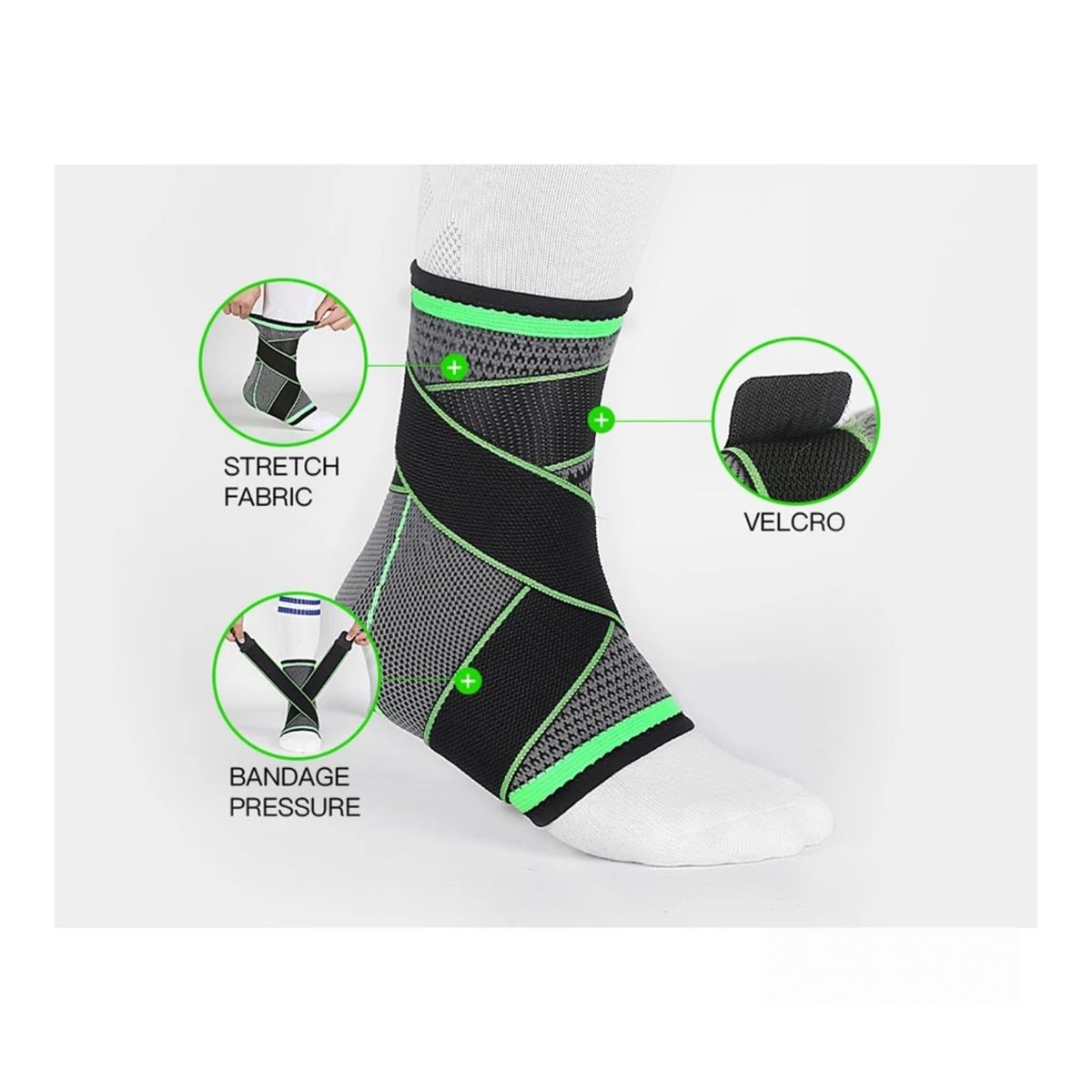 IMPORTADO MC - Tobillera Deportiva de Protección para Pies o Rehabilitación