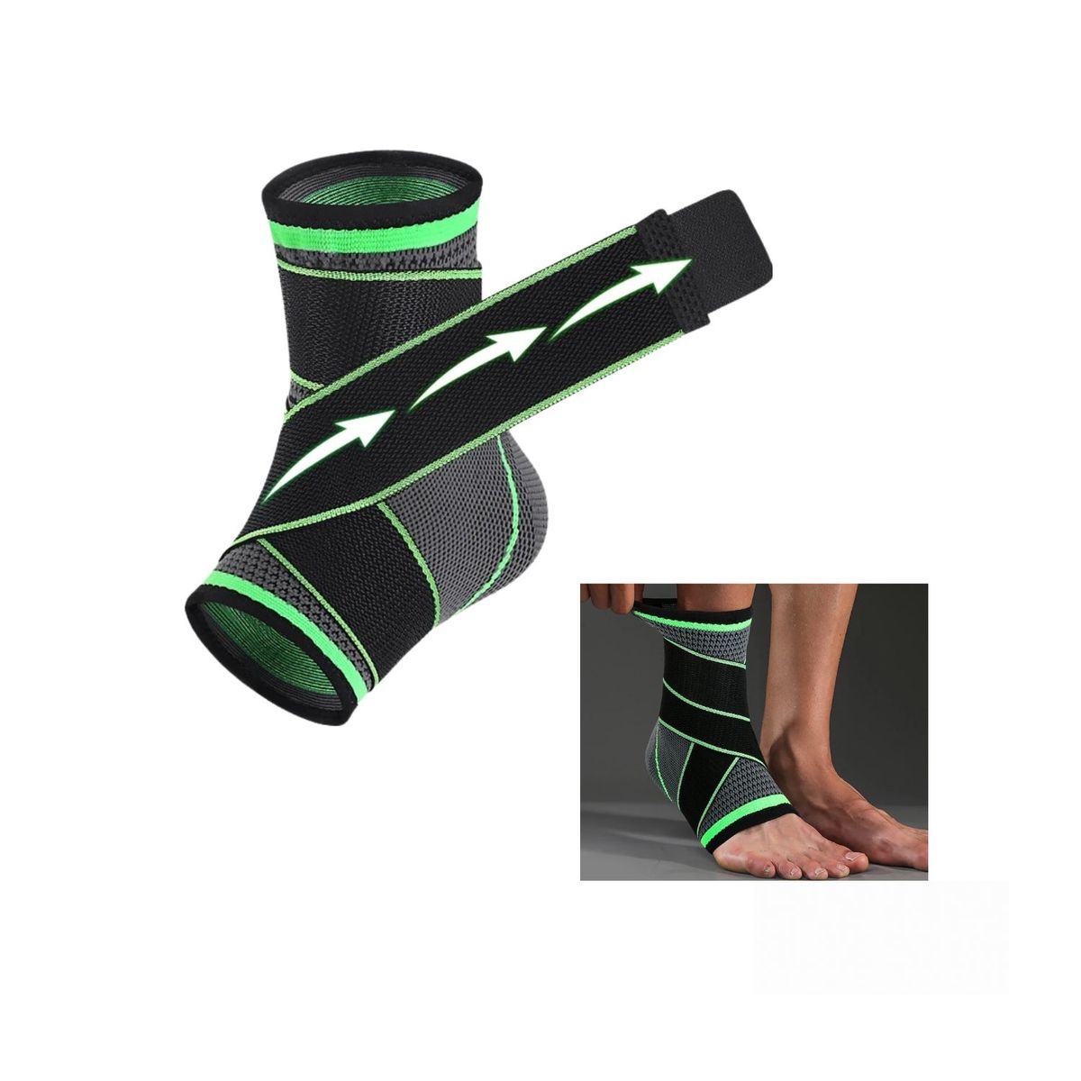 IMPORTADO MC - Tobillera Deportiva de Protección para Pies o Rehabilitación